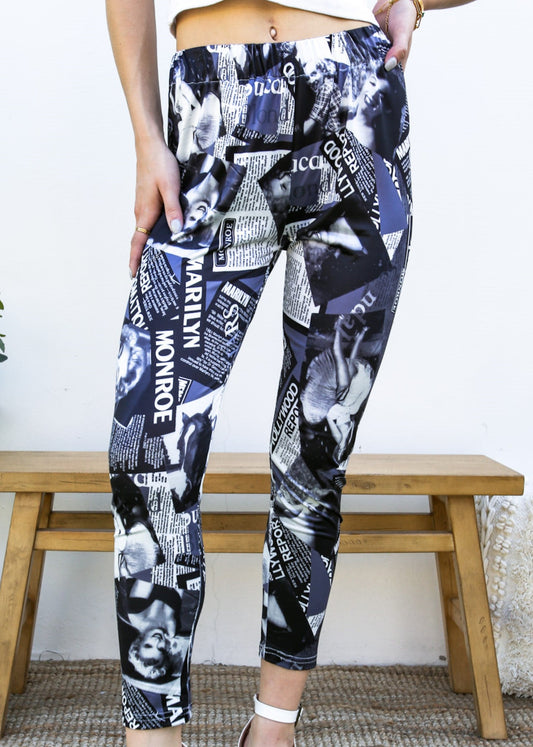 Marilyn Monroe Inspired Leggings