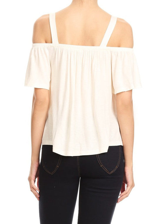 In Bloom Off Shoulder Blouse