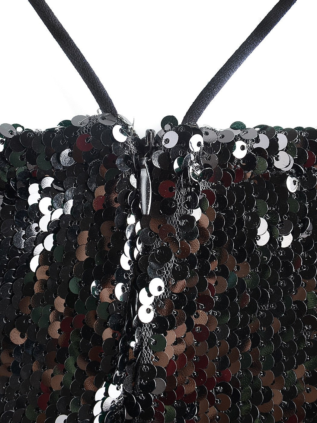 Open Back Sparkle Sequin Mini Dress