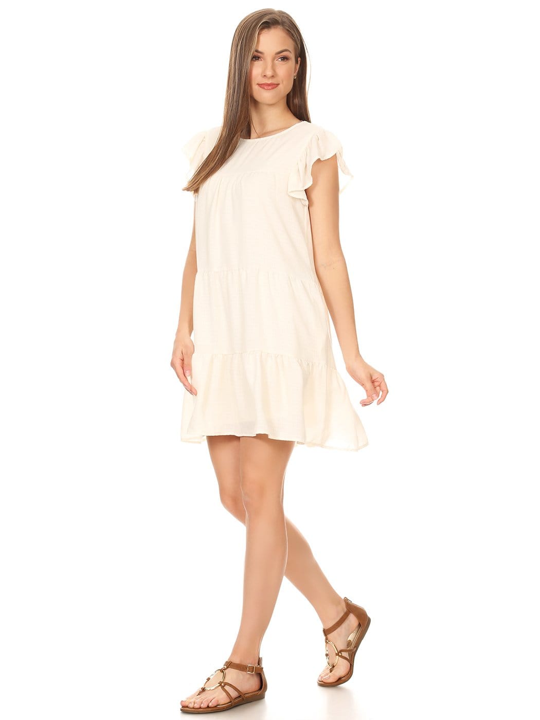 Casual Ruffle Summer Dress