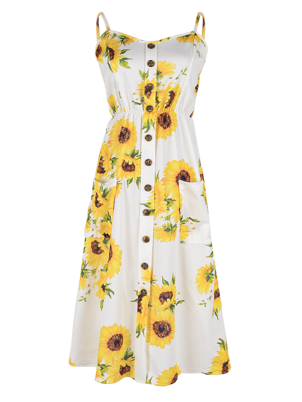 Independence Day Flag Dress With Suspenders And Buttons