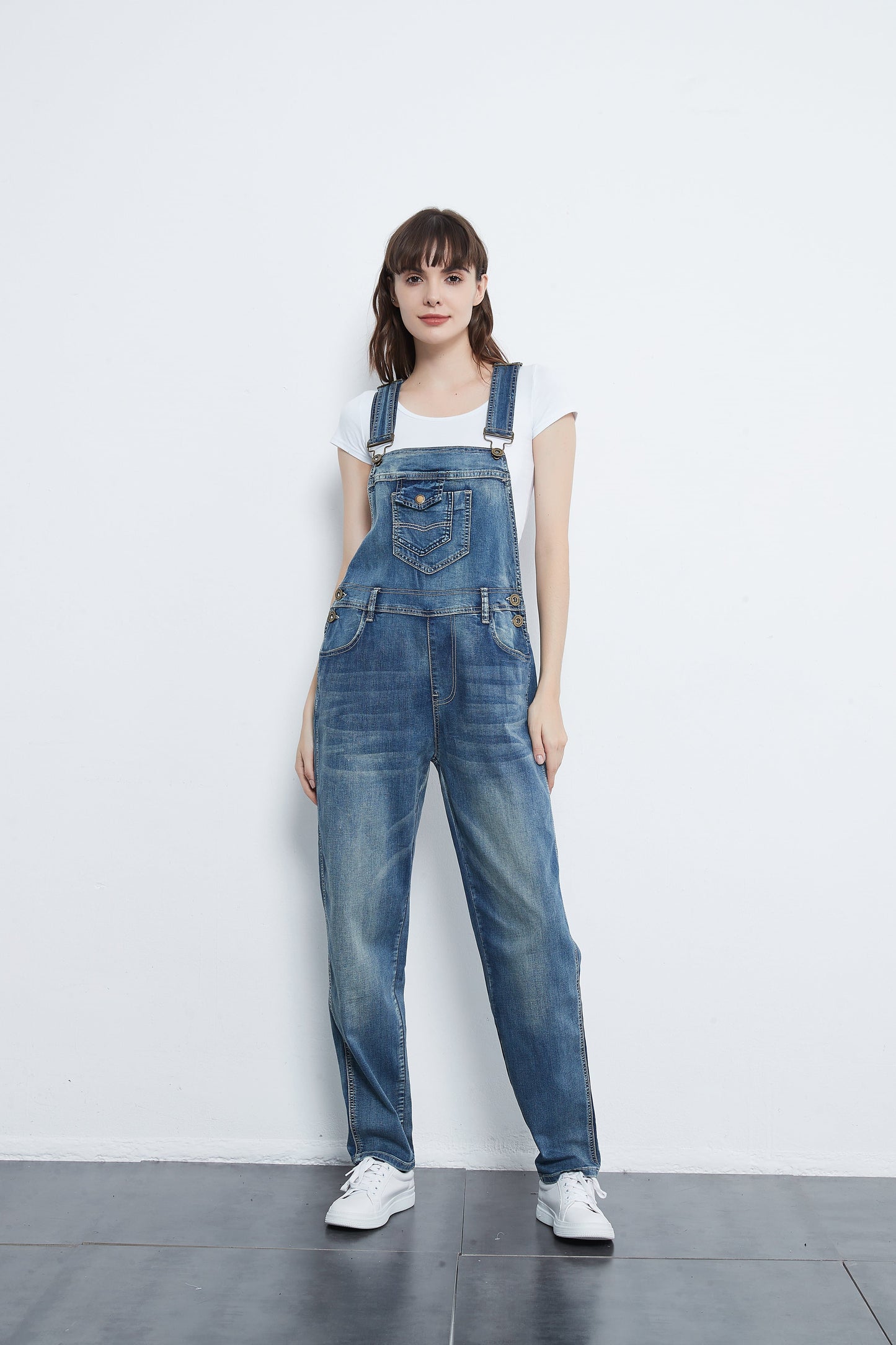 Anna-Kaci Denim Oversized Overalls | Womens | Anna-Kaci
