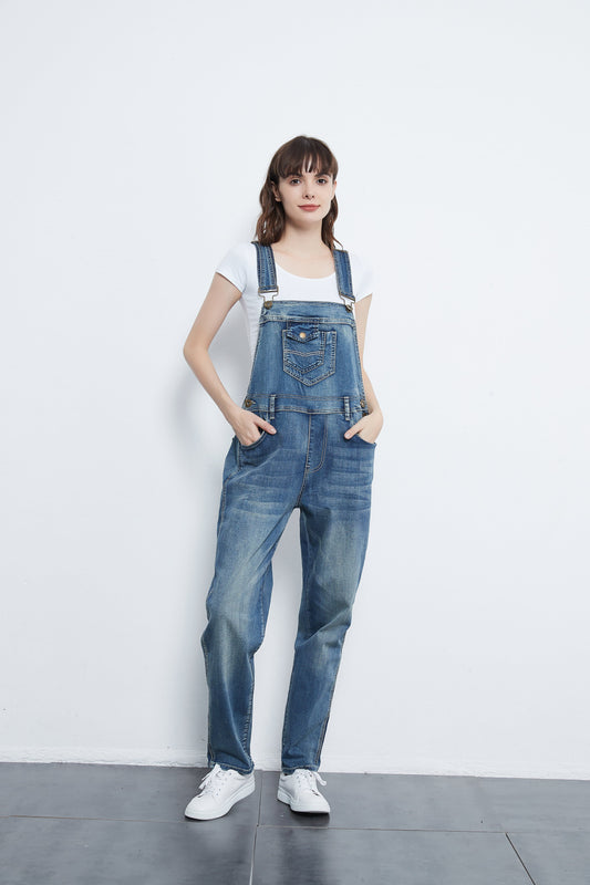 Anna-Kaci Denim Oversized Overalls | Womens | Anna-Kaci