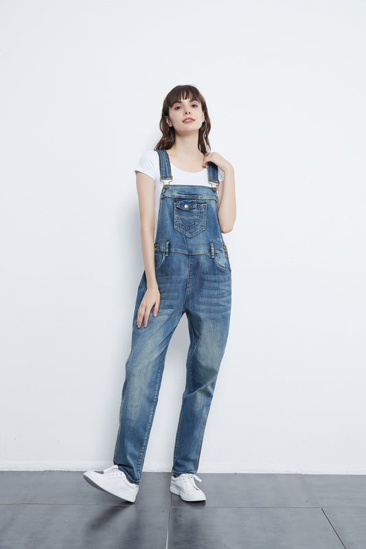 Anna-Kaci Denim Oversized Overalls | Womens | Anna-Kaci