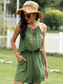 Tie Neck Summer Romper