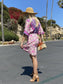 Floral Ruffle Hem Boho Dress