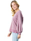 Open Back Cross Wrap Pull Over