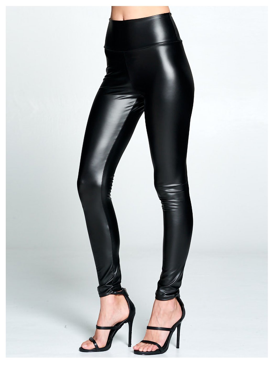 Pleather Stretch Leggings