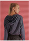 Long Sleeve Solid Hooded Sports Jacket