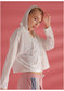 Long Sleeve Solid Hooded Sports Jacket