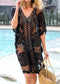 Lace Women Crochet Cardigan Long Sheer Bikini Swimsuit Coverup