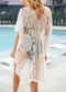 Lace Women Crochet Cardigan Long Sheer Bikini Swimsuit Coverup