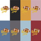 Golden Football Game Day Tee