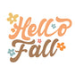 ?Autumn Embrace: ?Hello Fall? Themed Graphic Tee?