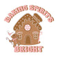 Bake the Joy 'Baking Spirits Bright' Christmas Tee