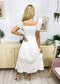 Off Shoulder Lace Maxi Dress