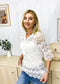 Crochet Corded Tie Top