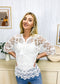Crochet Corded Tie Top