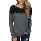 Lace Trim Long Sleeve Shirt