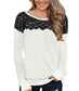 Lace Trim Long Sleeve Shirt