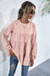 Gathered Ruffle Long Sleeve Blouse