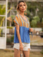 Striped Colorful Tie Tunic