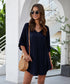 Solid Flowy Mini Dress