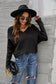 Solid Color Ribbed Sweater