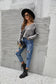 Solid Color Ribbed Sweater