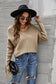 Solid Color Ribbed Sweater