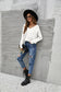 Solid Color Ribbed Sweater