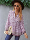 Floral Boho Button Down Blouse