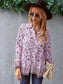 Floral Boho Button Down Blouse