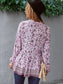 Floral Boho Button Down Blouse