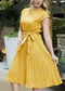 Polka Dot Cap Sleeve Dress