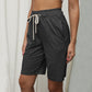 Contrast Drawstring Bermuda Shorts