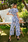 Front Cutout Flutter Sleeve Jumpsuit