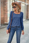 Square Neck Light Puff Sweater