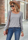 Square Neck Light Puff Sweater