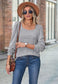 Square Neck Light Puff Sweater