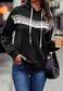 Aztec Fringe Trim Hoodie