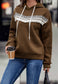 Aztec Fringe Trim Hoodie