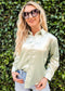 Satin Button Down Classic Blouse