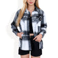 Anna-Kaci Women's Plaid Button-Down Shirt with Classic Design and Relaxed Fit