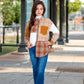 Anna-Kaci Women's Plaid Jacket with Classic Design and Comfortable Fit