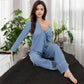 Anna-Kaci Women's Long Sleeve 2-Piece Sleepwear Set with Cozy Design