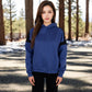 Oversized Hoodie with Contrast Shoulder Stripes