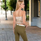 Velvet Spaghetti Strap Cropped Cami Top