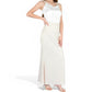 Satin Maxi Skirt With High Waist And Flowing A-Line Design