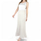 Satin Maxi Skirt With High Waist And Flowing A-Line Design